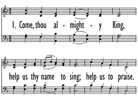 comelec hymn lyrics|Come, Thou Almighty King .